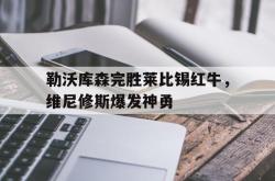 开云在线直播-关于勒沃库森完胜莱比锡红牛，维尼修斯爆发神勇的信息