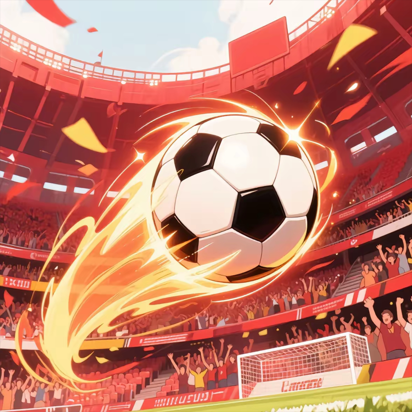 关于热血沸腾的足球盛宴，球场上的较量激烈的信息